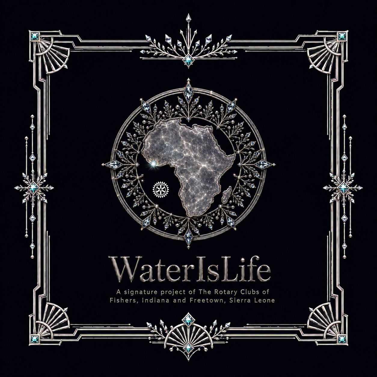 WaterIsLife, a signature project of the Rotary Clubs of Fishers, Indiana and Freetown, Sierra Leone